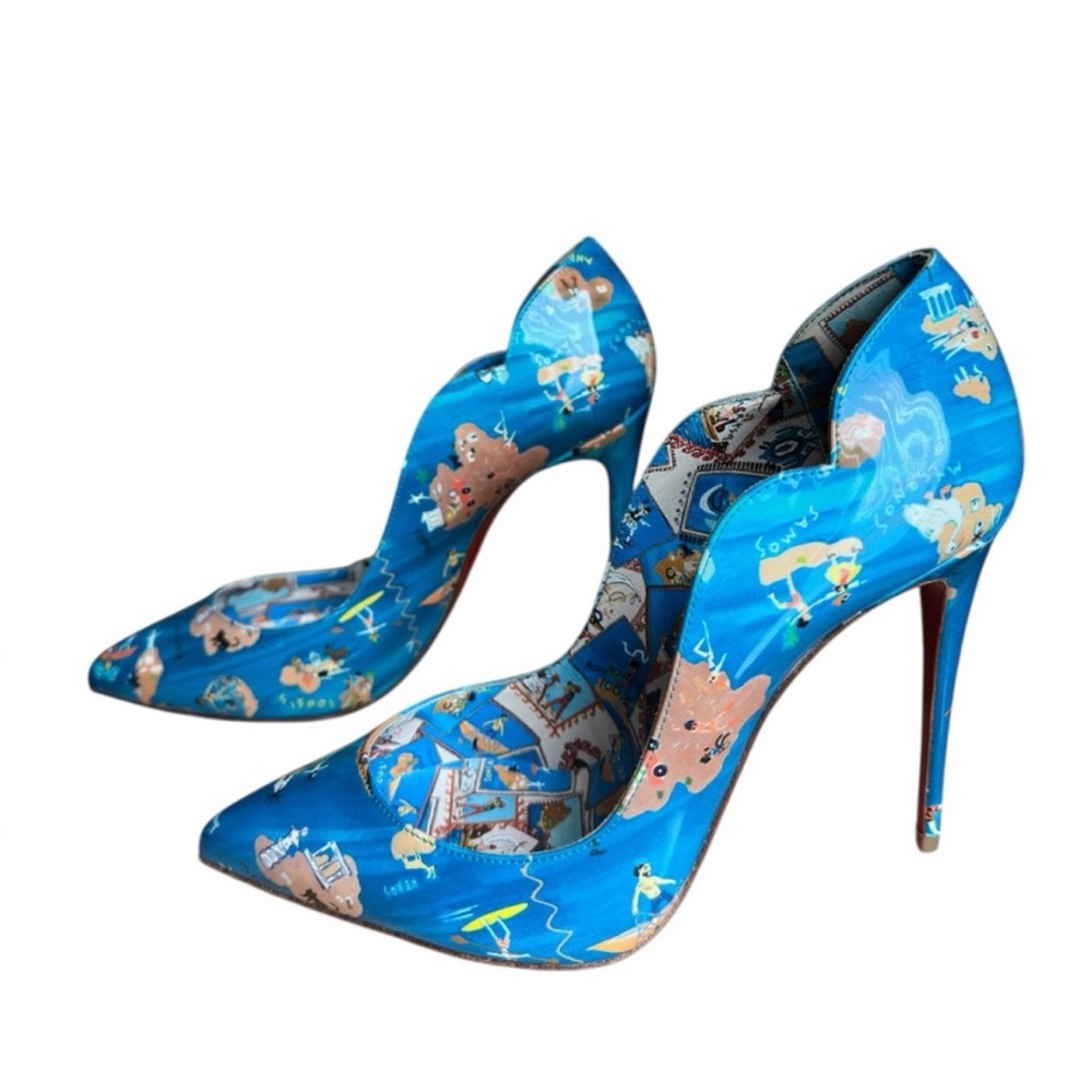 Christian Louboutin NEW Hot chick
Odyssey heels RETAIL 995 - Picture 3 of 9